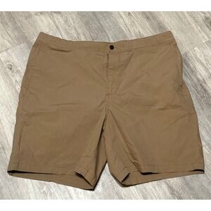 Old Navy Hybrid Shorts Quick Dry Stretch‎ Casual Khaki Tan XL